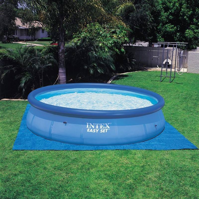 Intex - Tapis de sol pour les piscines mesurant jusqu'à 4,57m de diamètre - Image 3