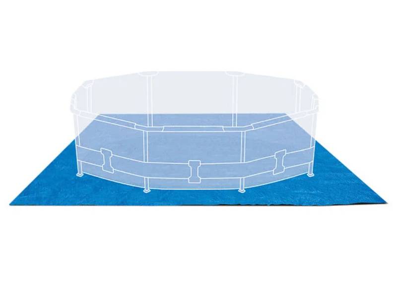 Intex - Tapis de sol pour les piscines mesurant jusqu'à 4,57m de diamètre - Image 1