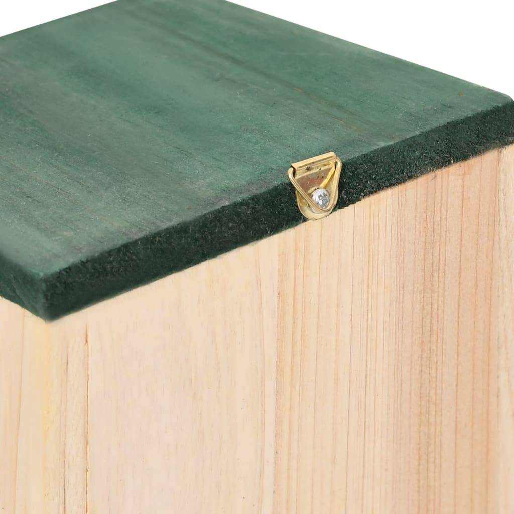 Lot de 4 Nichoir  Prolenta Vert 12 X 12 X 22 cm  - P87209V - Image 6