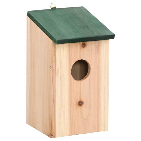 Lot de 4 Nichoir Prolenta Vert 12 X 12 X 22 cm - P87209V - Image 2