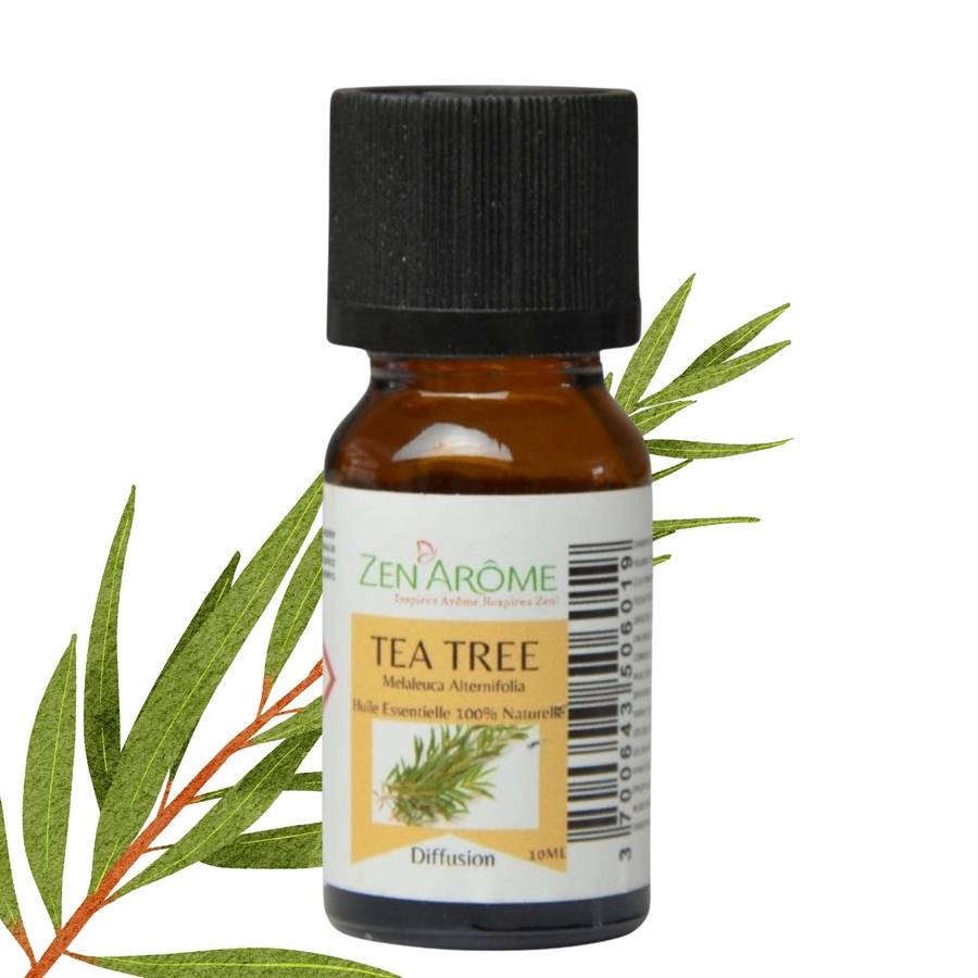 Huile Essentielle Arbre à Thé – 100% Pure et Naturelle - Diffusion pour Aromathérapie – 10ml – Conditionné en France - Zen'Arôme - Image 2