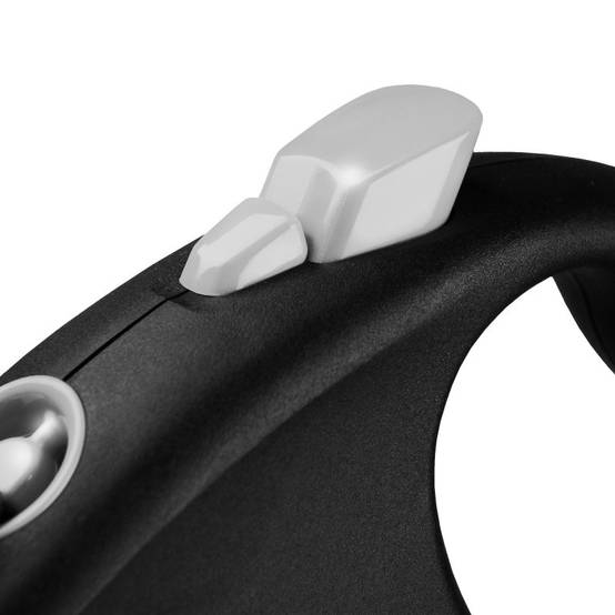 Flexi - Laisse Black Design S Tape 5m black/ silver FU12T5-251-S-SI Flexi - Image 3