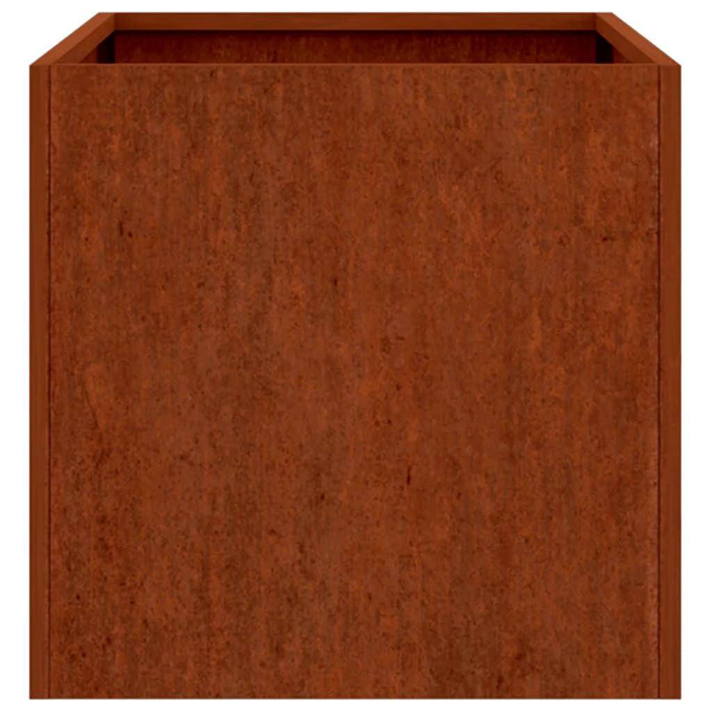PANGIVO - Jardinière acier corten rouillé 62 x 30 x 29 cm - PANGIVO - Image 6