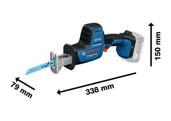 Bosch - Scie sabre GSA 18V-24 Professional avec 2 lames (bois, métal) en coffret L-BOXX - BOSCH - 06016A5101 - Image 3