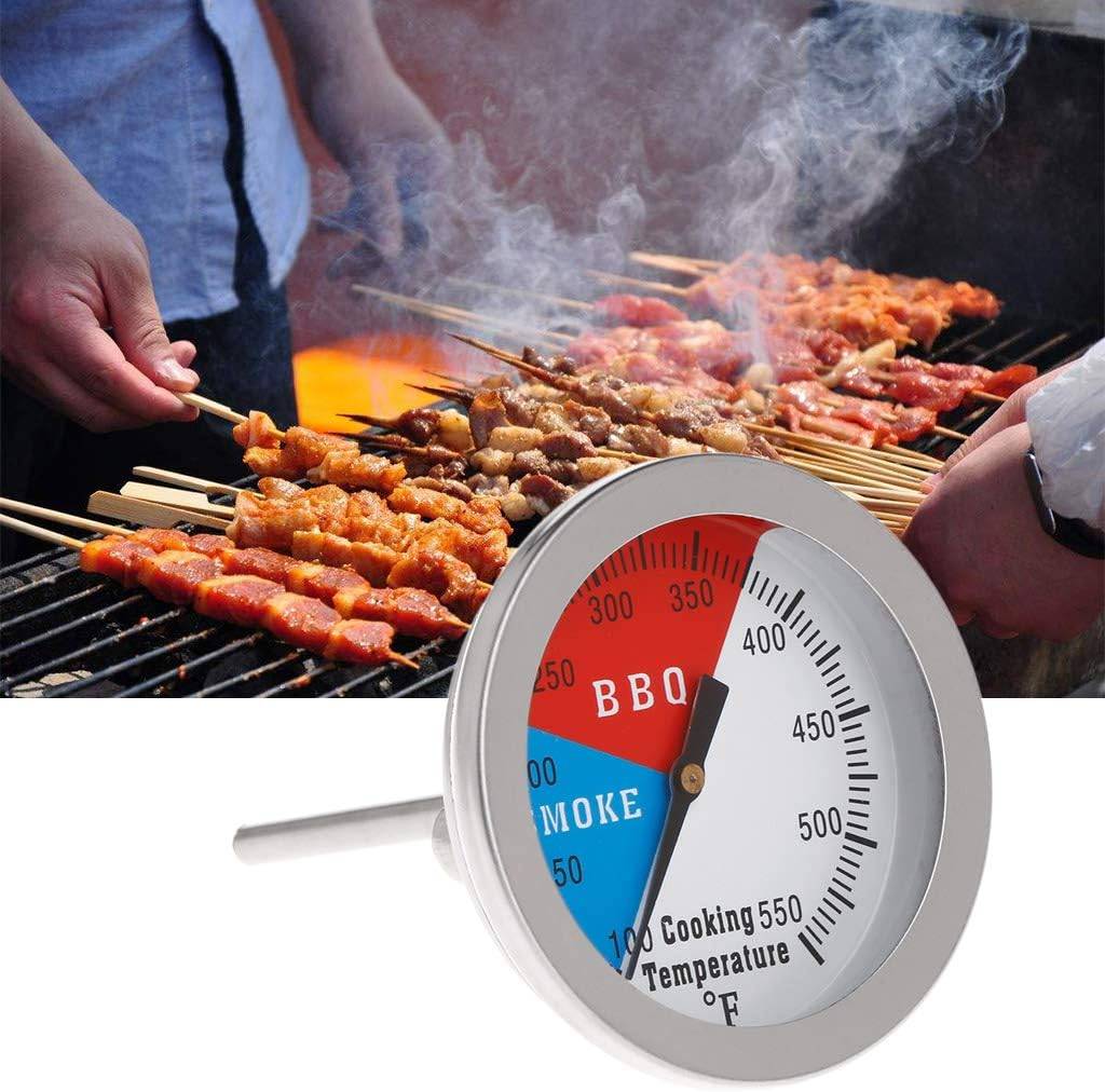Thermomètre pour gril - Thermomètre alimentaire - Pour fumoirs à bois et à charbon - 100~550℉-Lytech - Image 7