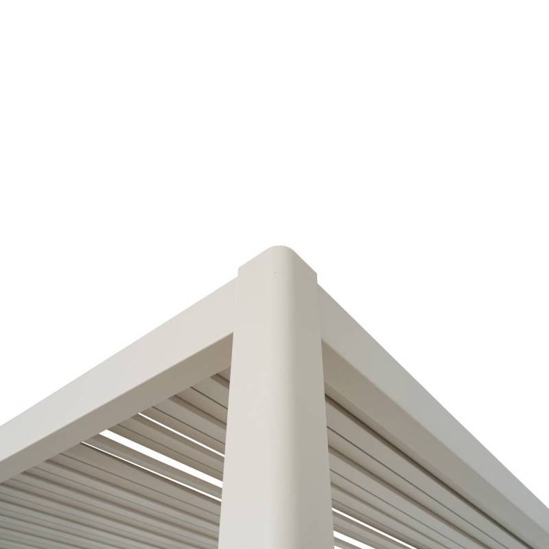 Hesperide - Pergola bioclimatique électrique 4x3 m Evora argile Hespéride - Image 7