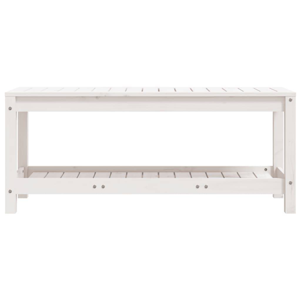Prolenta Premium - Banc de jardin Blanc 35 X 108 cm - Prolenta Premium - Image 4