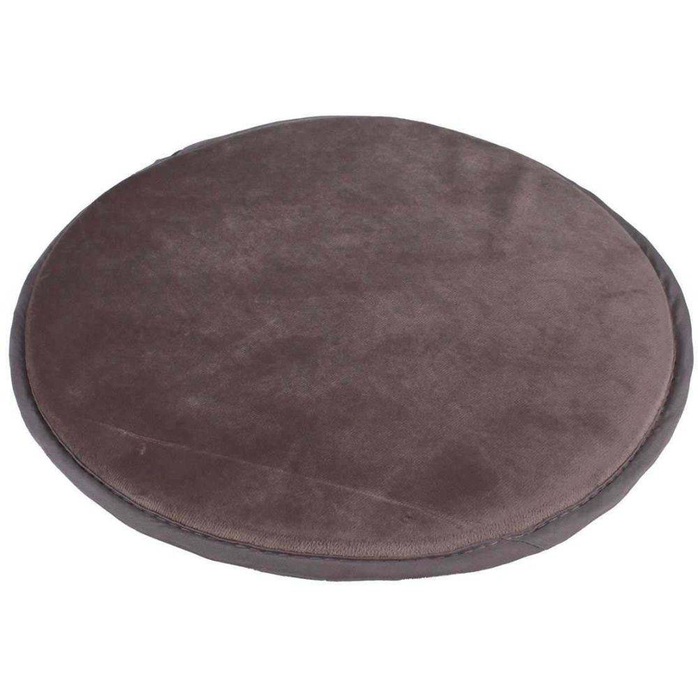 The Home Deco Factory - Set de 6 galettes de chaises en velours 34 cm - Image 3