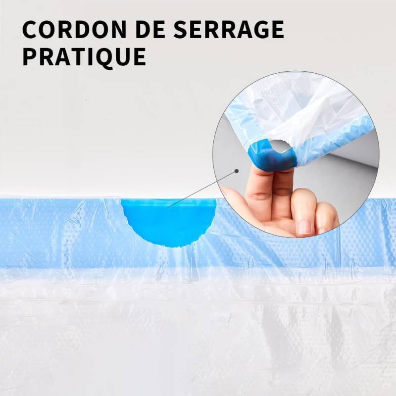 5 rouleaux de sacs poubelle 7L pour litières PuraMax et Pura X Petkit - Image 5