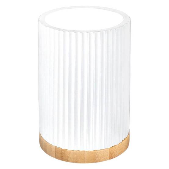 Gobelet Brosse À Dents "Natureo" 7cm Blanc