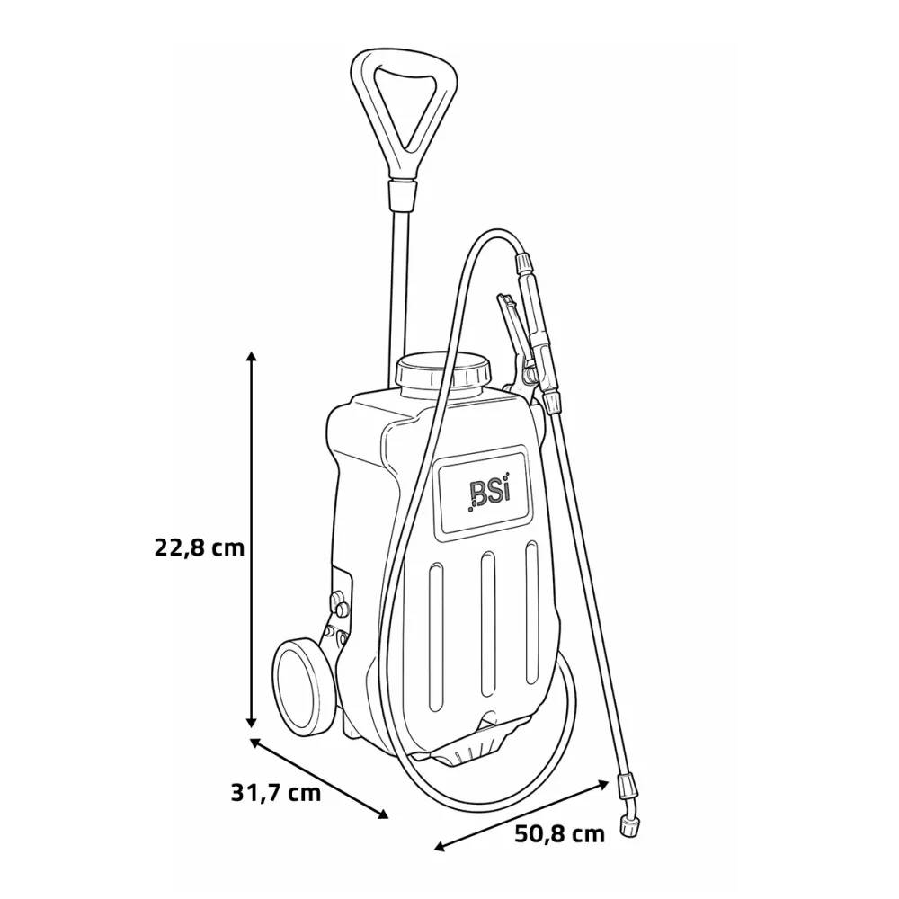 Pulvérisateur 16 L sur batterie BSI - Image 9