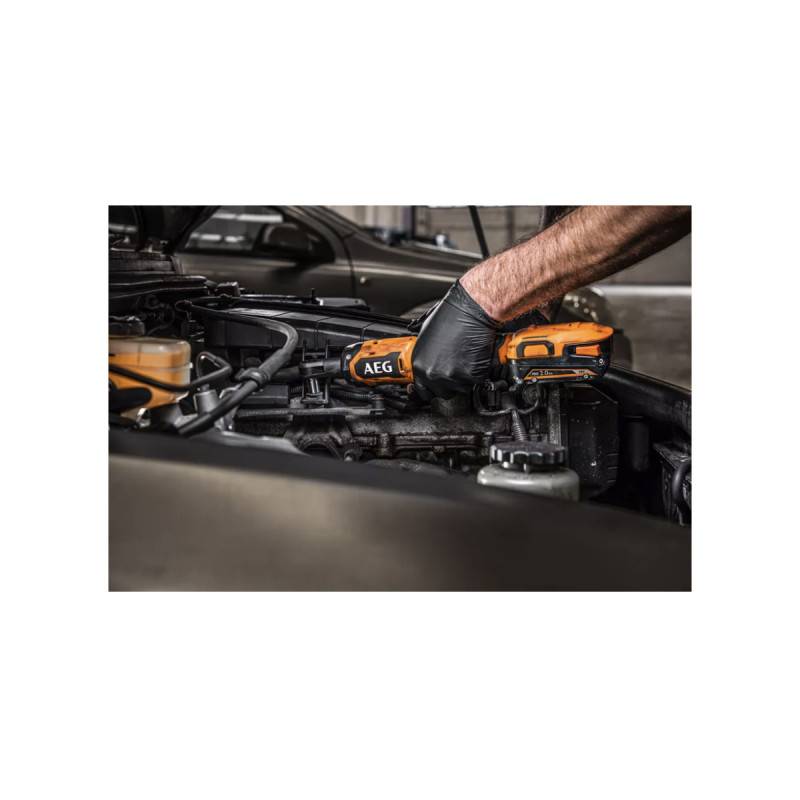 Aeg - Meuleuse AEG - BEWS18-125BLPX2-502C - 18V Brushless - 125mm - 2 batteries 5,0Ah - Chargeur - Image 2