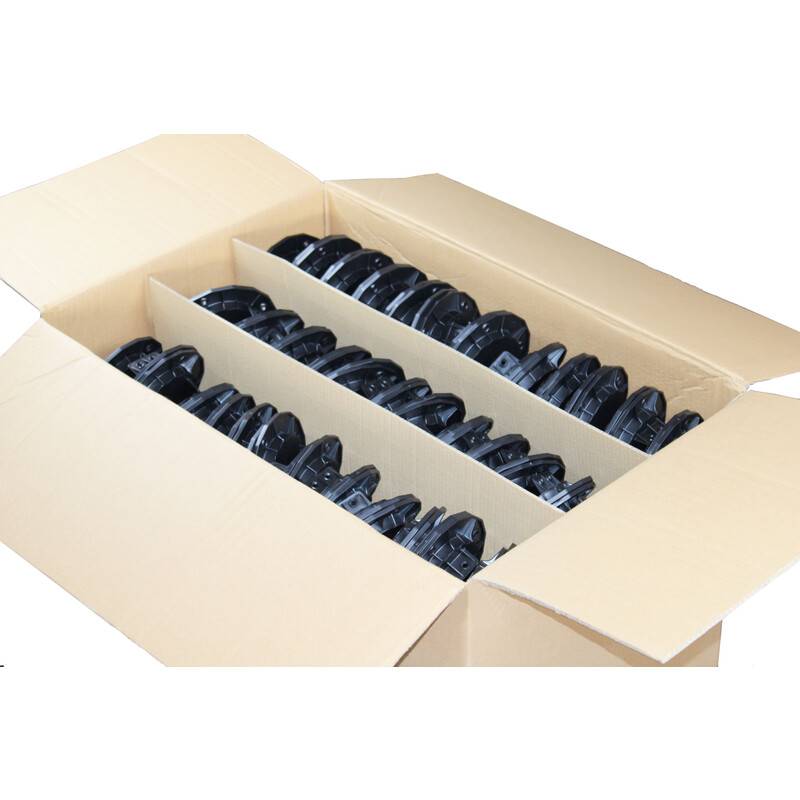 PLOT RÉGLABLE DE 66 À 145 MM POUR TERRASSE BOIS ET COMPOSITE - Coloris - Noir - Image 4