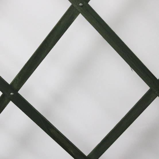 Treillis Bois| Vert| 100% Bois Pin| 0,5X1,5M| Gardien Des Plantes| Résistant| Decoration Jardin - Image 5