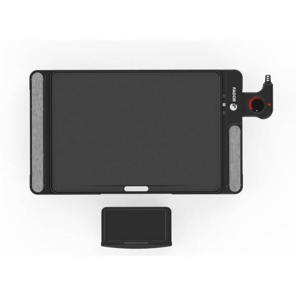 Plancha Electrique - Planche   XXL - FAGOR - FG0725 - 2000 W -  anti-adhésive - Thermostat réglable - Noir - Image 4