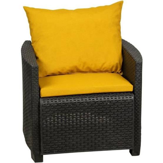 Coussin Ensemble de coussin Coffee set - JARDIN PRIVE - Cumin