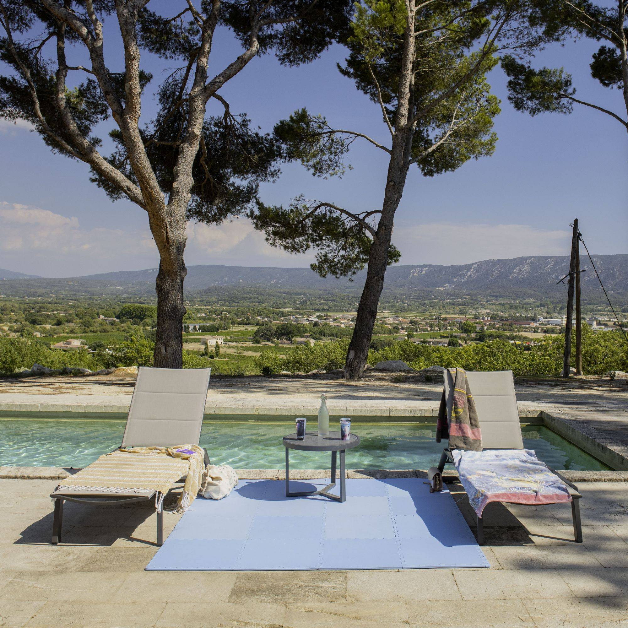 Dalle pour piscine bleu  50x50cm  1cm épaisseur 8 pièces WERKA PRO - Image 4