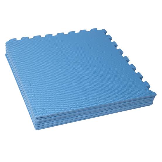 Dalle pour piscine bleu 50x50cm 1cm épaisseur 8 pièces WERKA PRO - Image 2