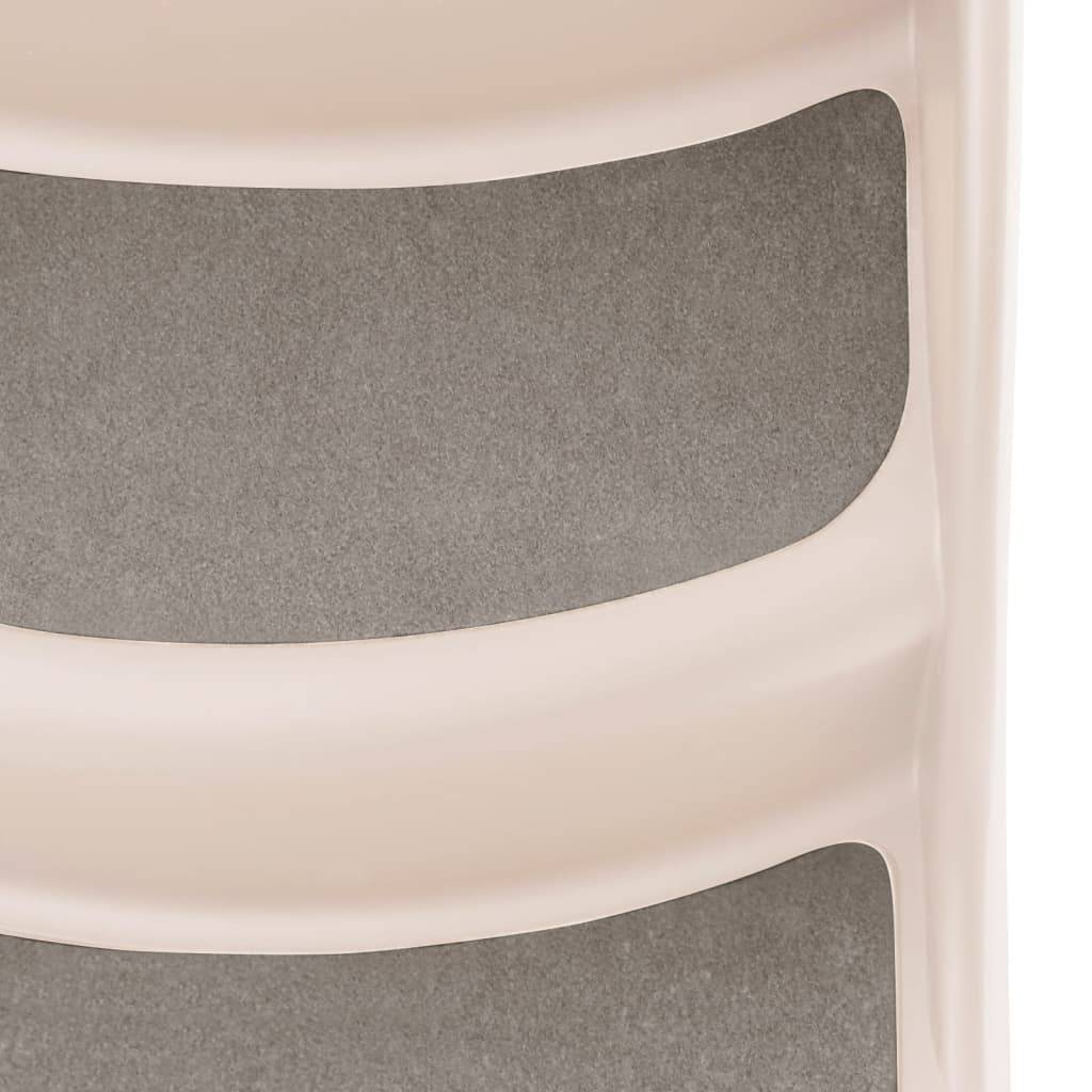 Vidaxl - Escalier pliable 3 marches pour chien Crème 50x38x38 cm vidaXL 152233 - Image 5