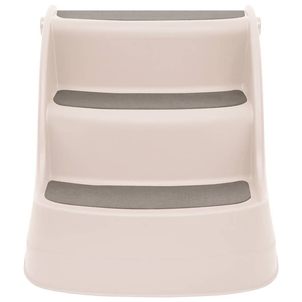 Vidaxl - Escalier pliable 3 marches pour chien Crème 50x38x38 cm vidaXL 152233 - Image 8