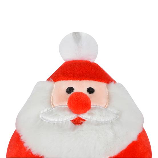 Jeu peluche Pere Noel et corde pour chien - Image 2