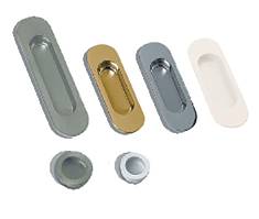 Poignée cuvette Ø 40 mm ESTAMP - nickel brosse - 3511/100 - Image 2