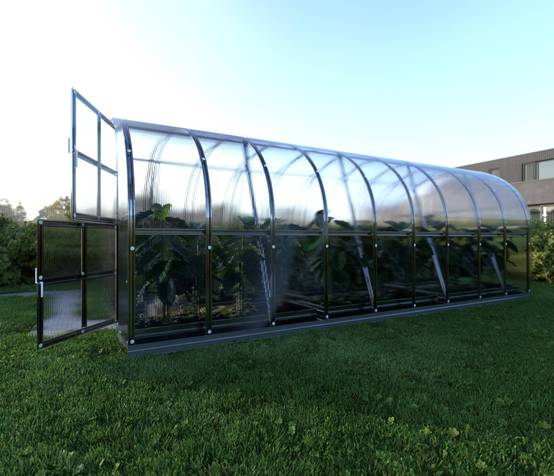 Serre de jardin polycarbonate 3 x 6 m (18 m²) 6 mm - Klasika Greenhouses - Image 2