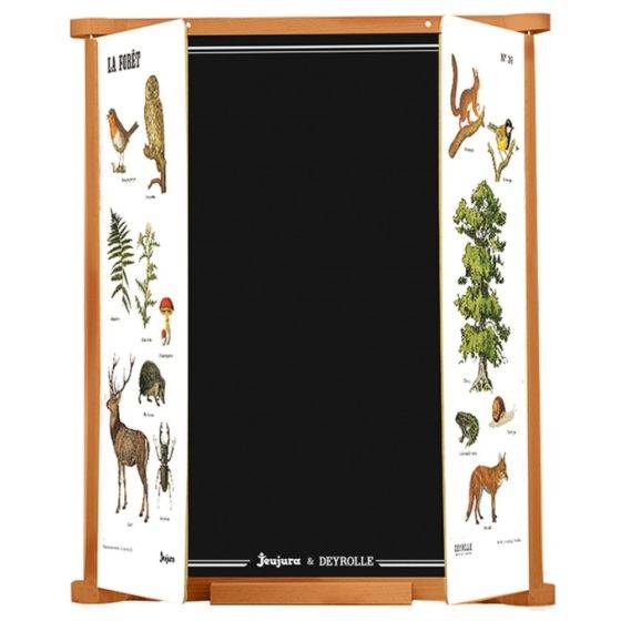 jeujura - Tableau triptyque la forêt - Image 1