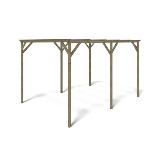 Altanka - Carport, abri de voiture 3x4 m - 12 m2 - CAR13 - ALTANKA - Image 5