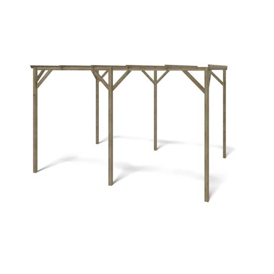 Altanka - Carport, abri de voiture 3x4 m - 12 m2 - CAR13 - ALTANKA - Image 4