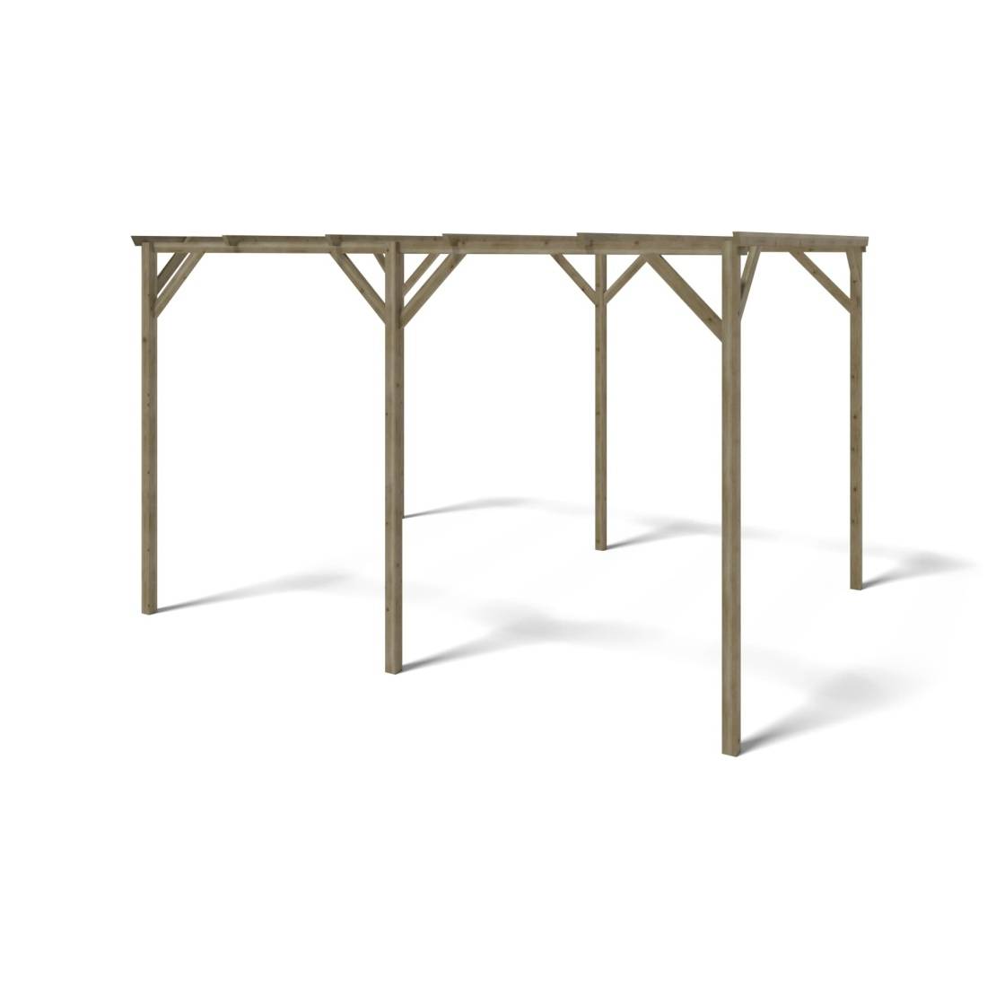 Altanka - Carport, abri de voiture  3x4 m - 12 m2 - CAR13 - ALTANKA - Image 1