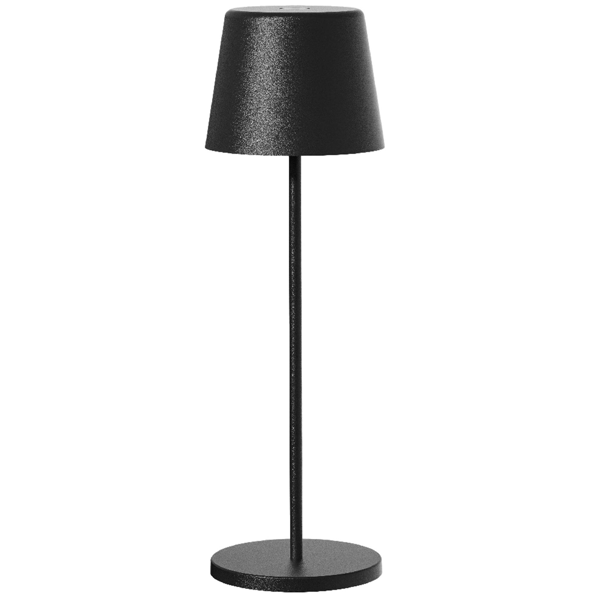 Lumisky - Lampe de table sans fil KELLY Noir H38cm - Image 1