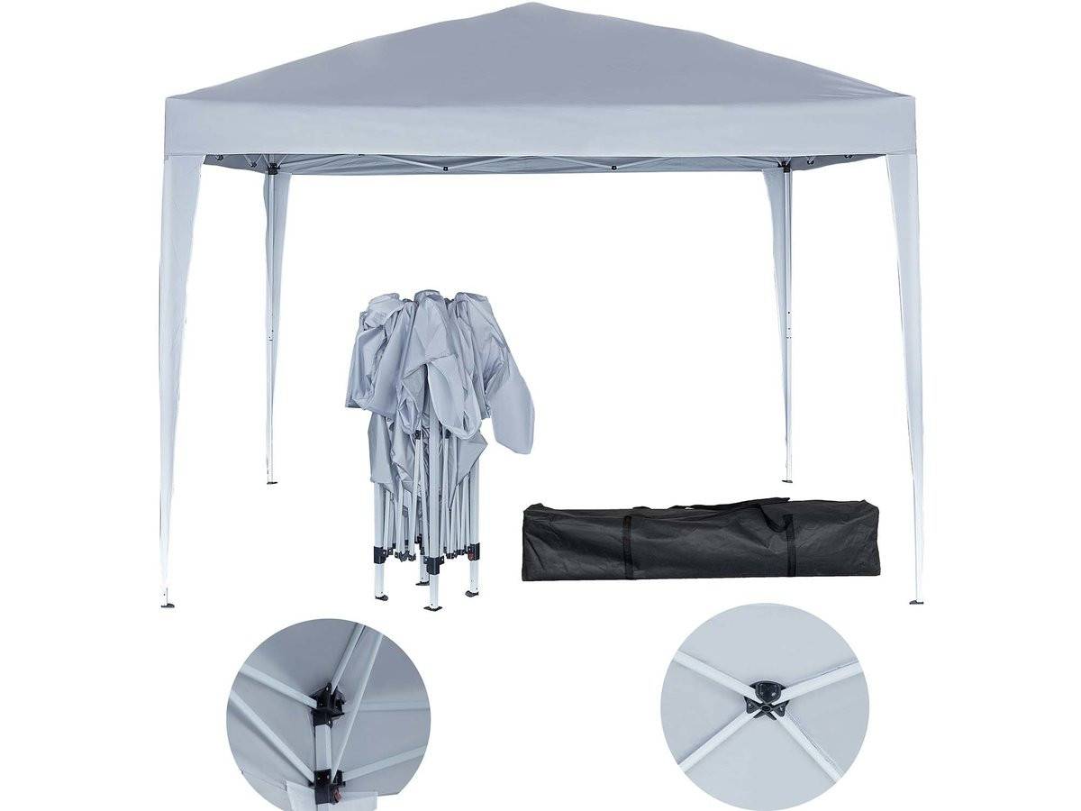 Habitat Et Jardin - Tonnelle De Jardin Pliante "svetlana 4" - 12 M² - 3 X 4 M - Blanc -habitat Et Jardin - Image 4