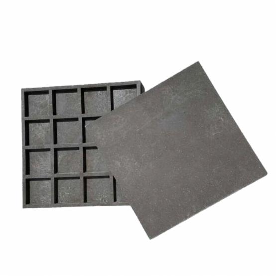 Dalle terrasse béton composite recyclé 50x50x3 cm - 7 kg : facile à poser - Sable - Jardinex - Image 5