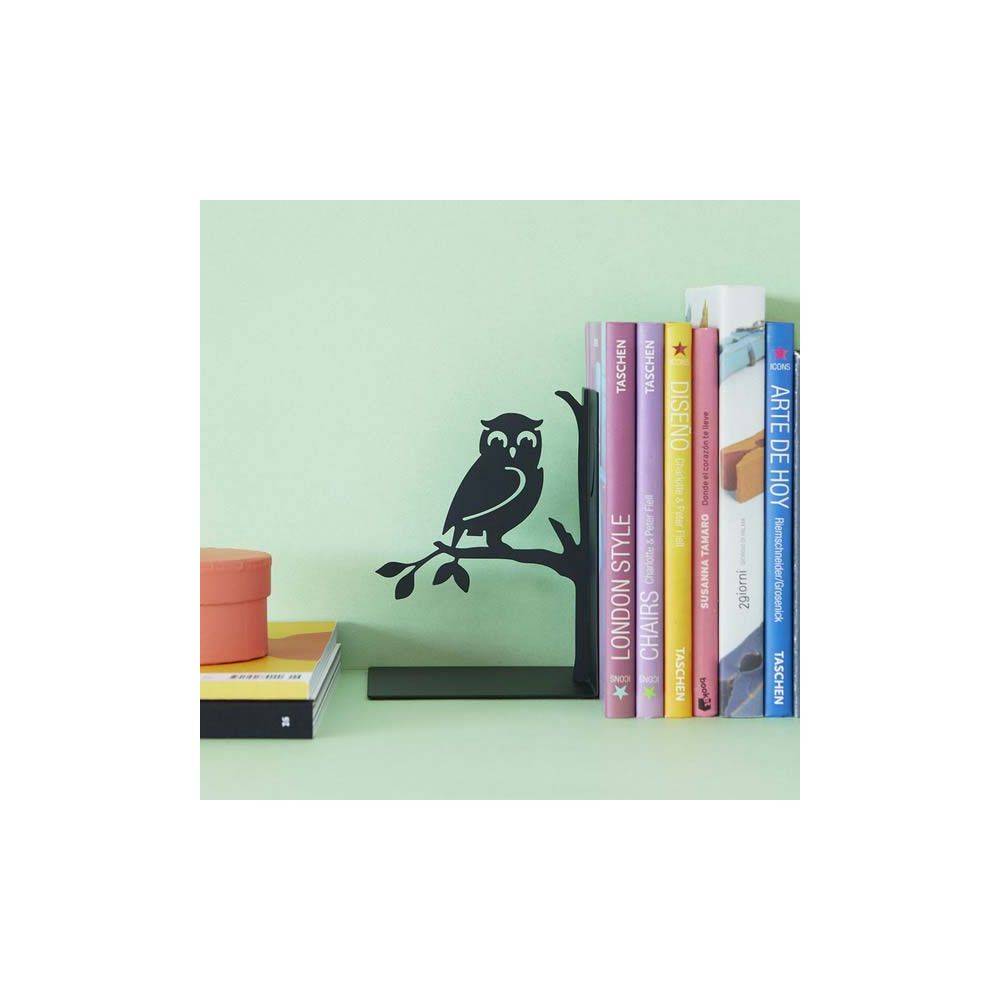 Balvi - Serre-livres en métal noir Animaux Oiseau - Image 2