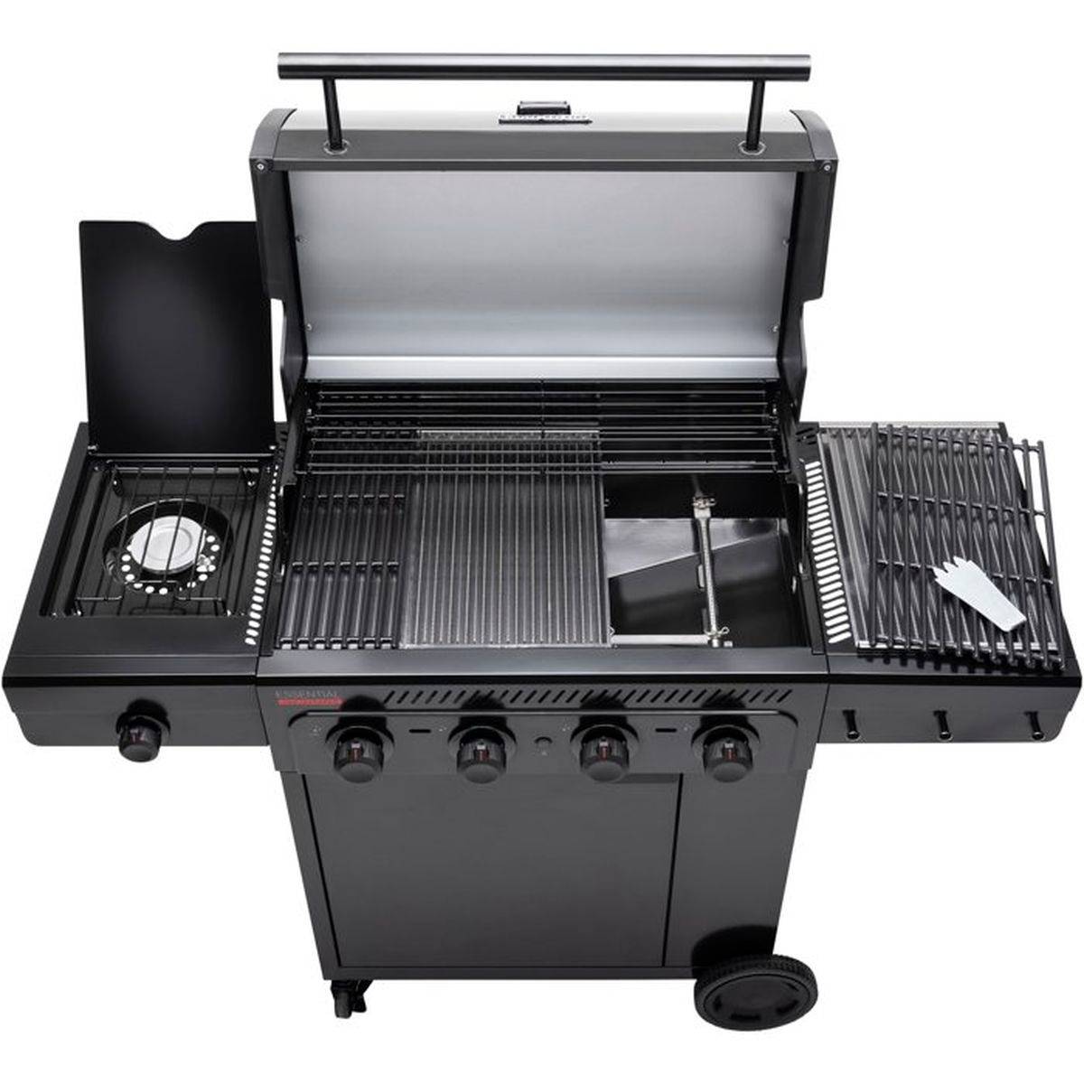 Char-broil - Barbecue gaz 4+1 brûleurs 9,38 kW, surface 72 x 43 cm, thermomètre intégré - Char-Broil - Image 2