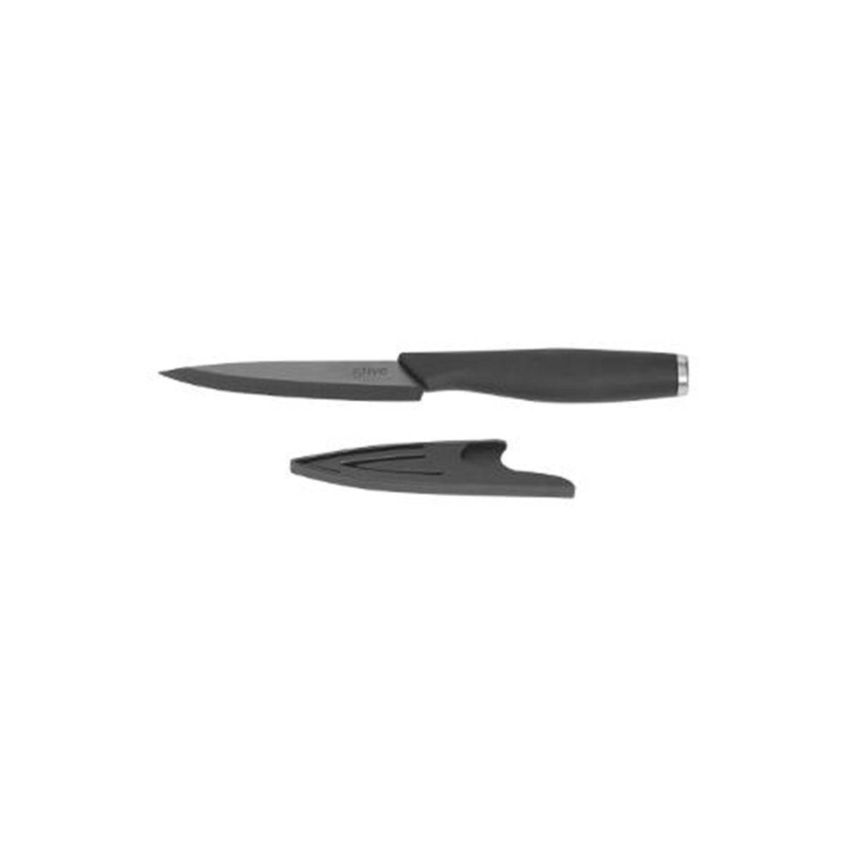 Couteau d'Office & Cache Lame "Cera" 20cm Noir - Image 2