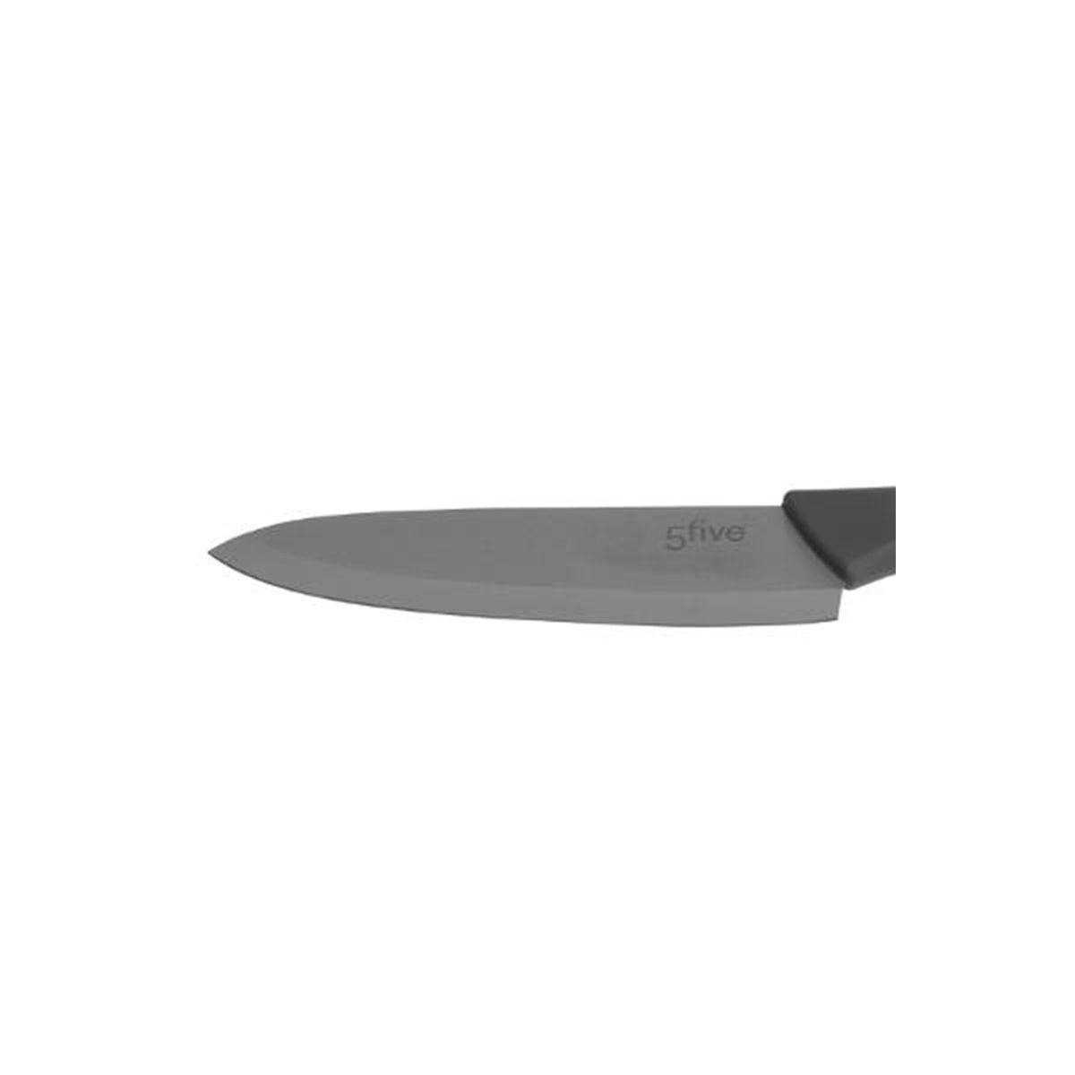 Couteau d'Office & Cache Lame "Cera" 20cm Noir - Image 3
