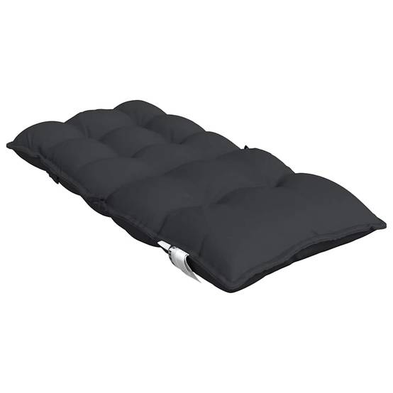 PANGIVO - Coussins de chaise à dossier bas tissu oxford noir 100 x 50 x 7 cm, poids:9.15kg - PANGIVO - Image 6