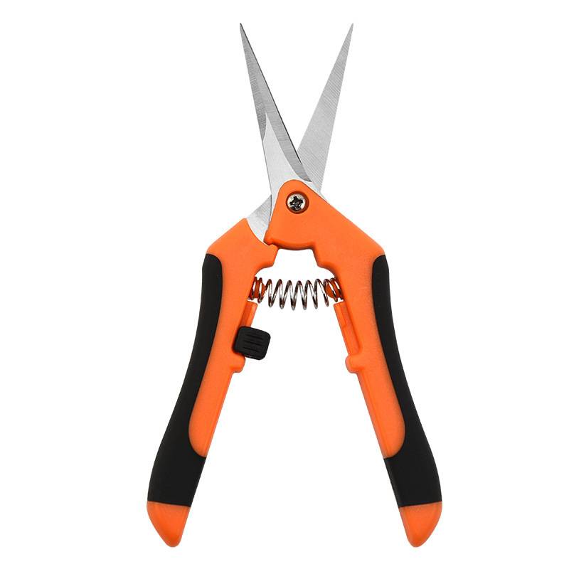 Cisaille de jardin polyvalente orange - lames en acier inoxydable - IntiMeg - Image 1