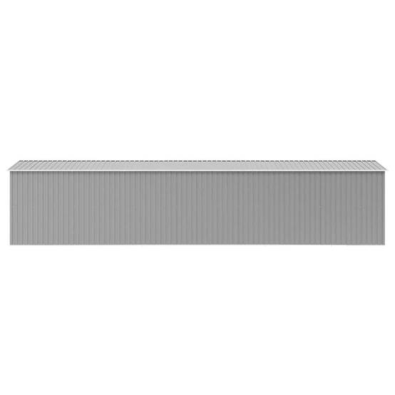 Vidaxl - Abri de jardin Gris 257x990x181 cm Acier galvanisé vidaXL 47037 - Image 7