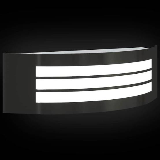 Applique murale extérieure - Lampe murale extérieure Noir 32 x 10 x 10 cm g256 - Image 9