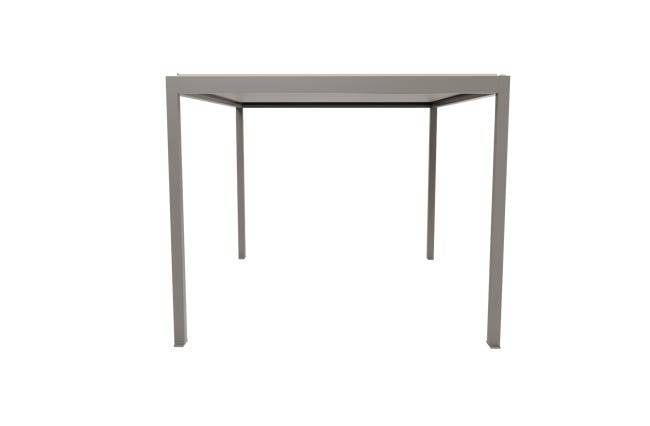 Pergola Bioclimatique Aluminium Autoportante Gris 4x3 Manuelle S ORIAL France - Image 9