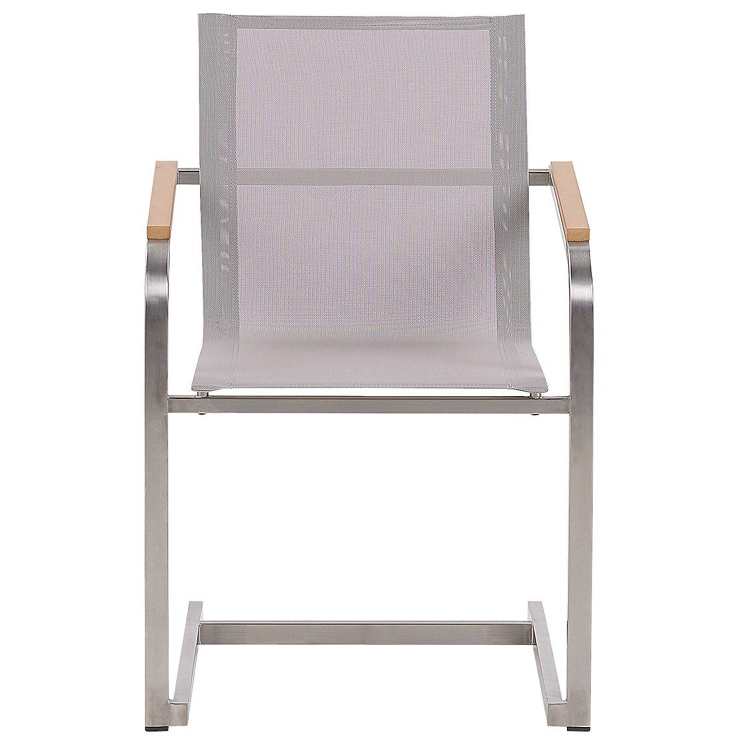 Beliani - Set de salle à manger Aluminium Beige VALCANETTO/COSOLETO Beliani - Image 9