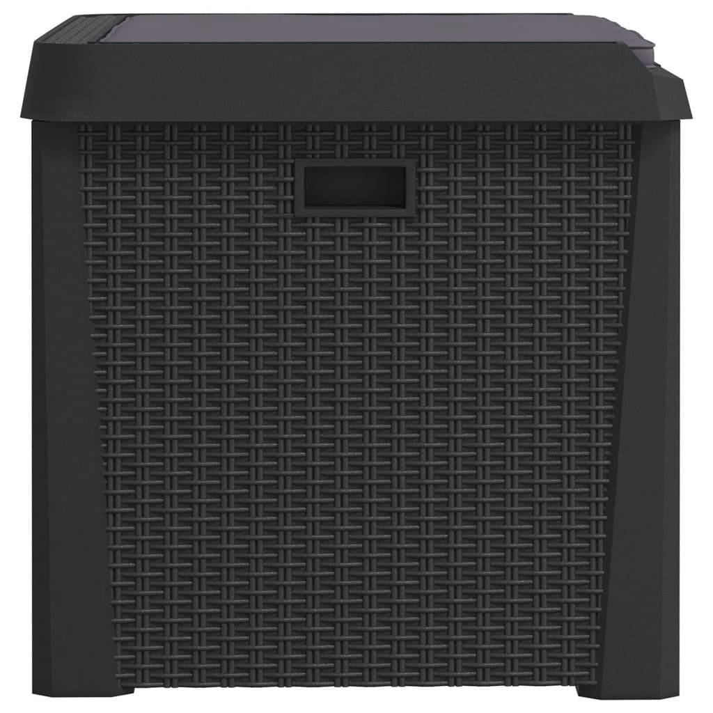 Vidaxl - Boîte de rangement jardin coussin de siège anthracite 125 L PP vidaXL 364211 - Image 8