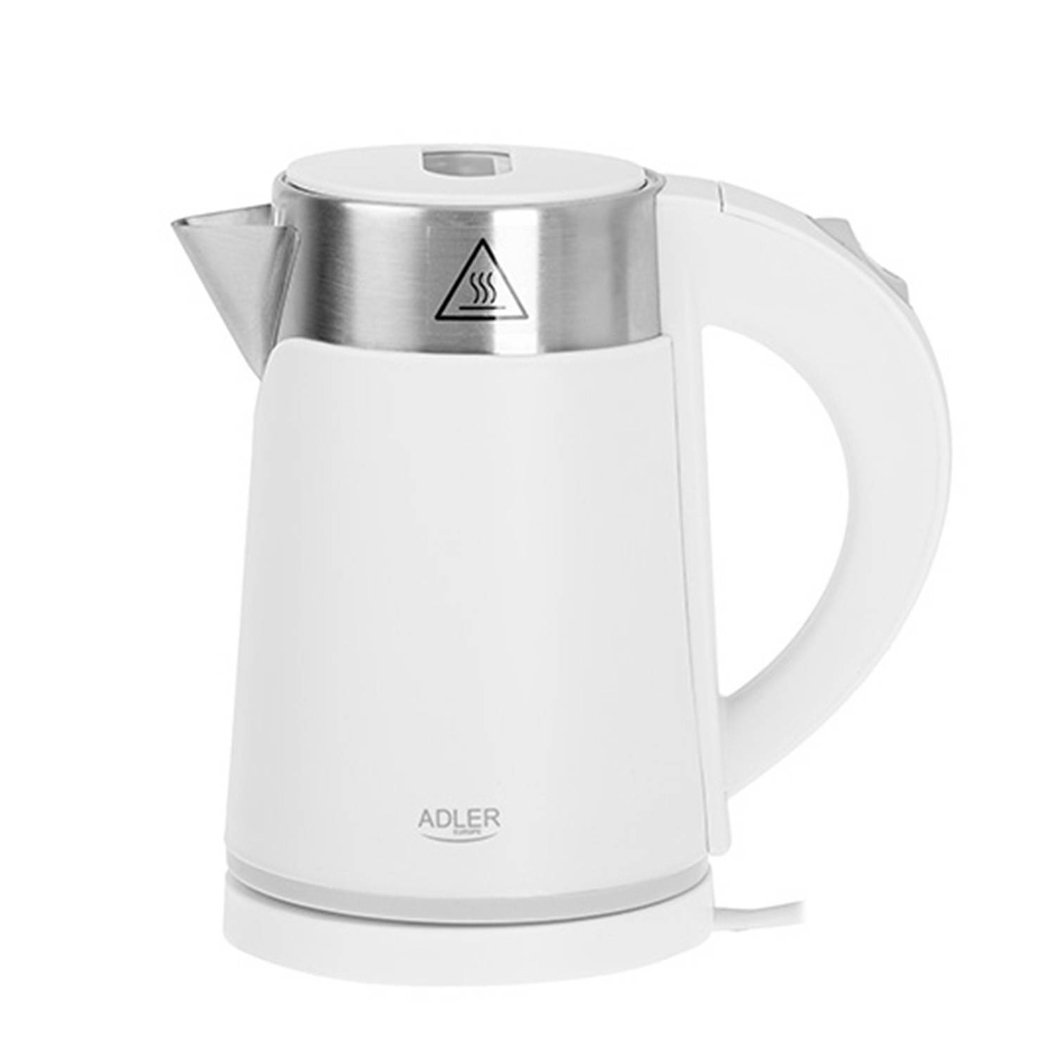 Adler AD1372W Bouilloire électrique de 0,6 litre - 800W - Image 1