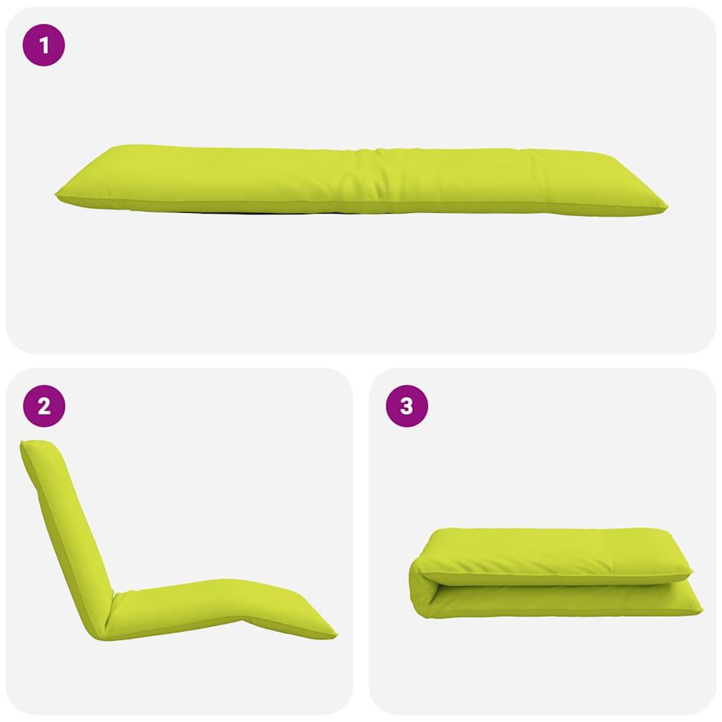 Vidaxl - Transat pliant vert vif 175 x 54 x 8,5 cm en tissu Oxford vidaXL 4019757 - Image 8