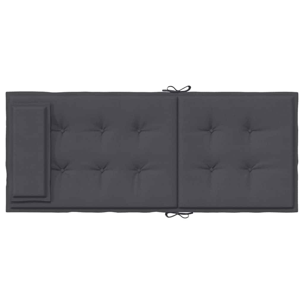 ComfortXL - Lot de 6 Coussins pour Chaise de Jardin Dossier Haut Tissu Oxford Imperméable Salon de Jardin Anthracite 120x50cm – ComfortXL Outdoor Living - Image 7