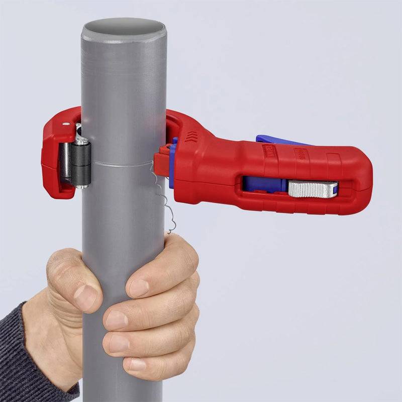 Knipex - Coupe-tube pour tubes plastique à parois épaisses et chanfreinage en une seule étape KNIPEX - 902302BK Knipex - Image 2