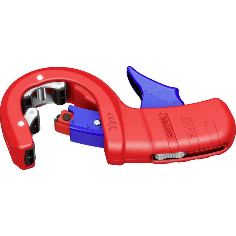 Knipex - Coupe-tube pour tubes plastique à parois épaisses et chanfreinage en une seule étape KNIPEX - 902302BK Knipex - Image 1